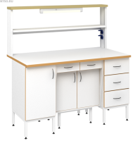 Стол пристенный физический СОВЛАБ-1500 ПФЛ Т