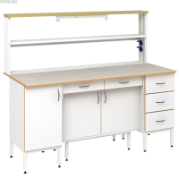 Стол пристенный физический СОВЛАБ-1800 ПФКп Т