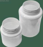 Банка круглая ПП 500 мл белая с крышкой