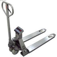 Гидравлическая тележка со встроенными весами ЕВ4-1500РТ-E (нерж.)