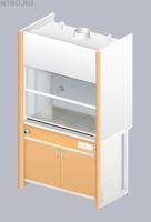 Шкаф вытяжной лабораторный металлические ЛАБ-1200 ШВОТ МЕТ