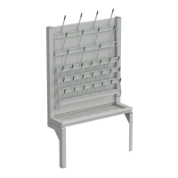 Сушилка 500x150x550 мм к мойкам (серия Практика), серый металл