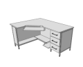 Столы лабораторные письменные, компьютерные