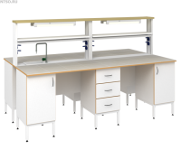 Стол островной химический СОВЛАБ-2400 ОХКп