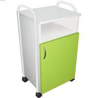 Тумба прикроватная медицинская М146-021 с открытой полкой, на роликах