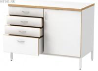 Стол-тумба СОВЛАБ-1200 4Я-1Д-Л (лабораторный)