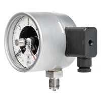 Вакуумметры, мановакуумметры, манометры электроконтактные коррозионностойкие виброустойчивые  ДВ2010ф ВУ Кс IP65, ДА2010ф ВУ Кс IP65, ДМ2010ф ВУ Кс IP65