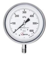 Вакуумметры, мановакуумметры, манометры виброустойчивые коррозионностойкие ДВ8008-ВУф Кс, ДА8008-ВУф Кс, ДМ8008-ВУф Кс исп 2 Б160