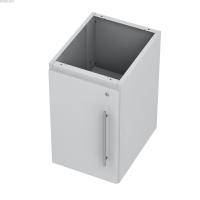 Тумба подвесная металлическая высокая с дверью Modern - 400-4-ТДМв левая