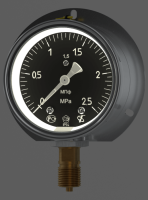 Манометры железнодорожные МПф LED