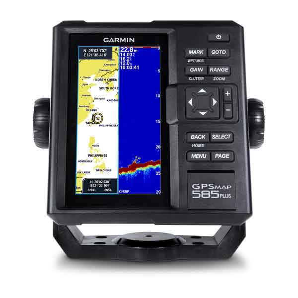 Картплоттер с эхолотом Garmin GPSMAP 585 Plus с трансдьюсером GT20-TM