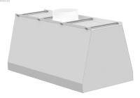 Зонт вытяжной ЛАБ-PRO ВЗ 100.50.45 О