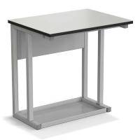 Приставка под дистиллятор (на мойку) 530х400х550 мм серая, поверхность - LABGRADE