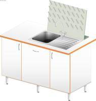 Стол-Мойка ЛАБ-1400 МО