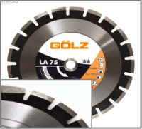 Алмазные отрезные диски LA 75 GOLZ