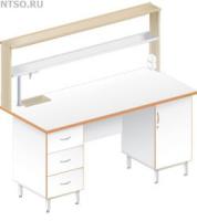 Стол пристенный химический ЛАБ-1800 ПЛМ