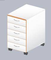 Тумба подкатная низкая ЛАБ-400 ТНЯ-5