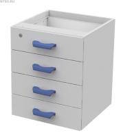 Тумбы навесные из металла ЛАБ-PRO ТНМЯ4 50.50.60