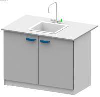 Стол-мойка ЛАБ-PRO МО 120.80.90 F20