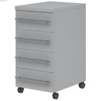 Тумба подкатная высокая с 4 выдвижными ящиками Modern -400-4-ТЯв