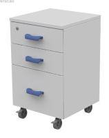 Тумба подкатная из меламина ЛАБ-PRO ТПМЯ3 50.50.81