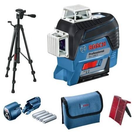 Лазерный уровень Bosch GLL 3-80 C + вкладка под L-BOXX