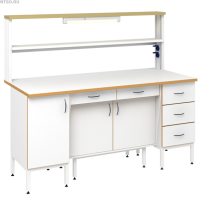 Стол пристенный физический СОВЛАБ-1800 ПФЛ Т