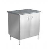 Тумба стационарная металлическая (столешница постформинг) СЛМ-4.1.