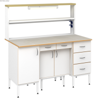 Стол пристенный физический СОВЛАБ-1500 ПФКп Т