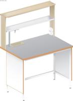 Стол пристенный химический ЛАБ-1200 ПТМ