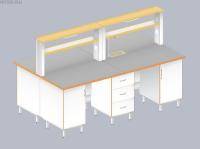 Стол островной химический ЛАБ-3000 ОТМ