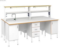 Стол островной химический СОВЛАБ-2400 ОХЛ