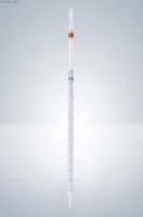 Пипетка градуированная Hirschmann 50 : 0.2 мл класс AS, светлое стекло, синяя градуировка, тип 3