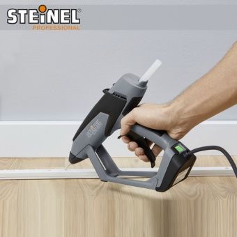 Термоклеевой пистолет Steinel Hot Glue Gun Glue Pro 400 LCD KF в кейсе 52690