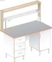 Стол пристенный химический ЛАБ-1500 ПТМ