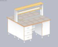 Стол островной химический ЛАБ-1500 ОКМ