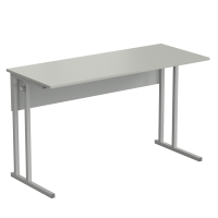 Стол ученический упрощенный 1200х500х700 мм, раб. поверхность - ЛАМИНАТ СЕРЫЙ