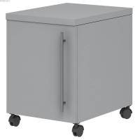 Тумба подкатная металлическая низкая с дверью Modern - 400 ТДМн левая