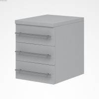 Тумба подвесная низкая с 3 выдвижным ящиками Modern -400-3-ТЯпн