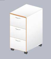 Тумба подкатная высокая ЛАБ-400 ТВЯ-3