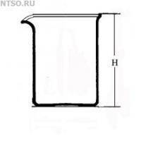 Стакан кварцевый низкий с носиком НН 1600 мл | ГОСТ 19908-90