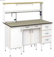 Стол пристенный химический СОВЛАБ-1500 ПХLgТ