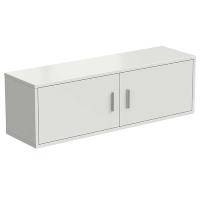 Полка настенная 1200х340х380 мм, белый металл