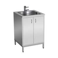 Стол-мойка СТм-104. корпус металл серия "Стандарт"