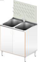 Стол-Мойка ЛАБ-800 МД