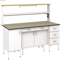 Стол пристенный физический СОВЛАБ-1800 ПФLgТ