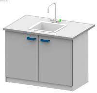 Стол-мойка ЛАБ-PRO МО 120.80.90 F26/34
