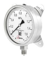 Вакуумметры, мановакуумметры, манометры виброустойчивые коррозионностойкие ДВ8008-ВУф Кс, ДА8008-ВУф Кс, ДМ8008-ВУф Кс исп 2 SG