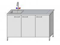 Стол лабораторный С-6КГ-100
