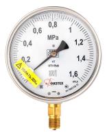 Вакуумметры, мановакуумметры, манометры точных измерений виброустойчивые  ВТИ-ВУф, МВТИ-ВУф, МТИ-ВУф Без корр."0"